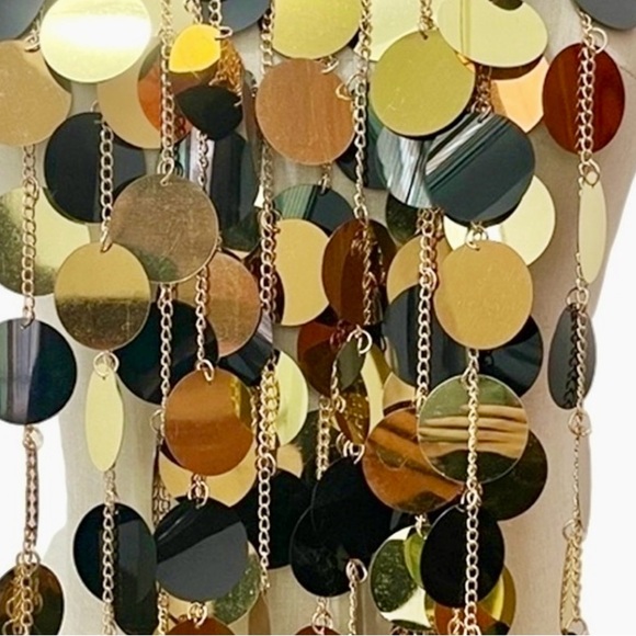 Leopard statement necklace set. - Picture 2 of 2